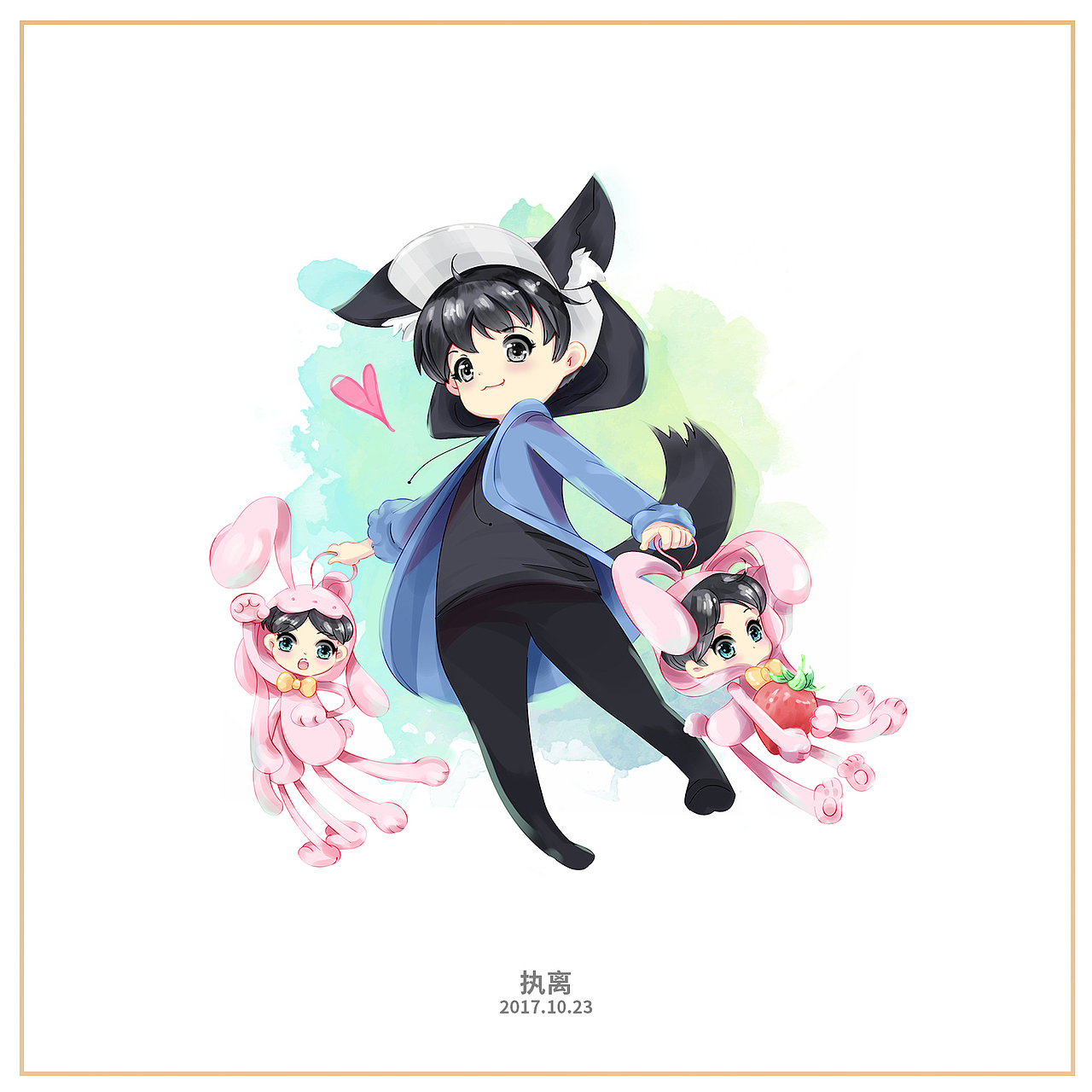 給朋友們畫的頭像（圖ZMjQ4NDE0MjQw） - 創(chuàng)作習(xí)作 - 站酷設(shè)計師島島子原創(chuàng)素材 - 站酷ZCOOL