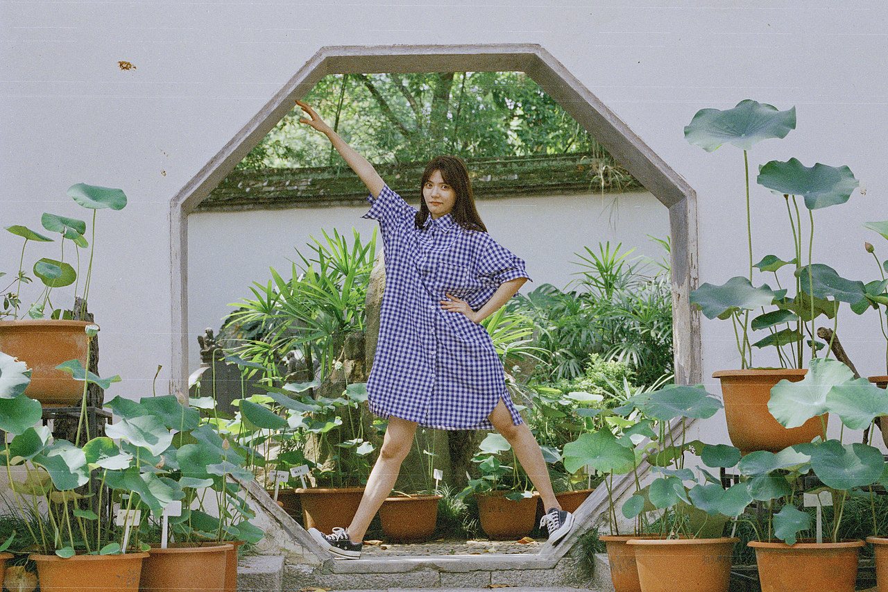 天气晴去逛公园