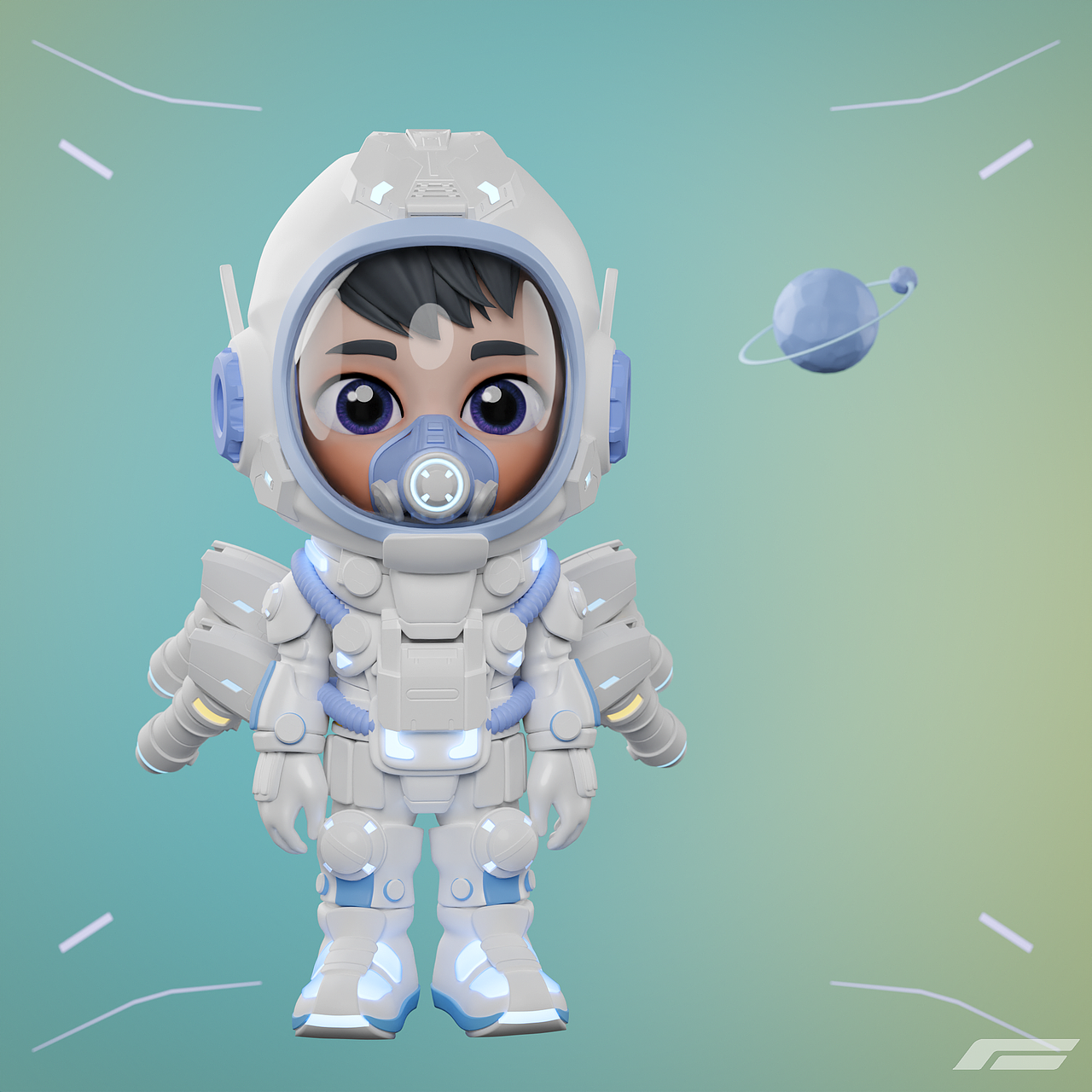 赛博宝贝-原创潮玩风NFT