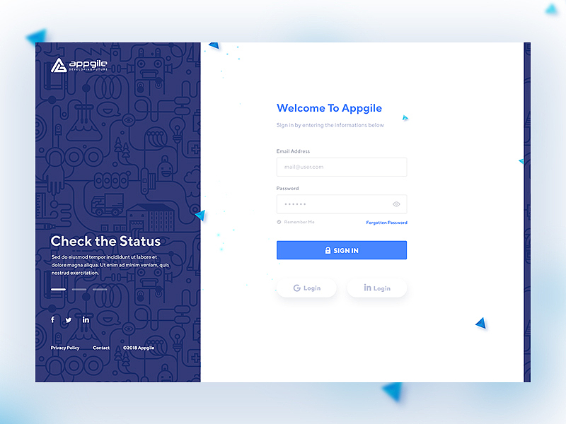 web登录 常用页面（图ZMjUzNTkzNTY0） - APP界面 - 站酷设计师沐一BYG原创素材 - 站酷ZCOOL