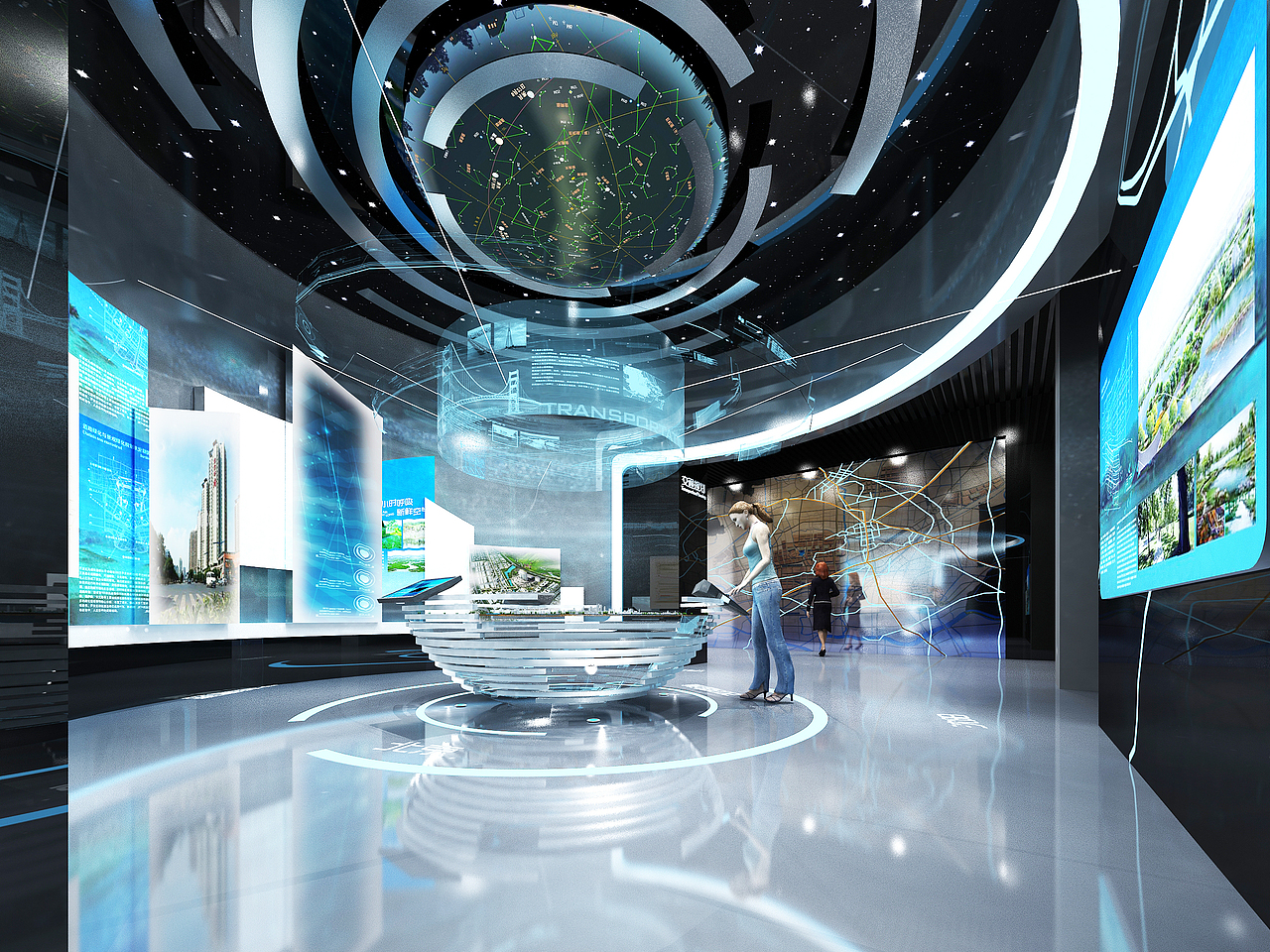 场景设计项目实战班615零基础精通premiere pro 20216593科技展厅10