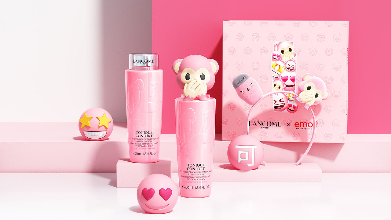 LANCOME TONIQUE CONFORT x EMOJI / Dir Version（图ZMjczNDM2ODY4） - 动画/影视 - 站酷设计师elejin原创素材 - 站酷ZCOOL