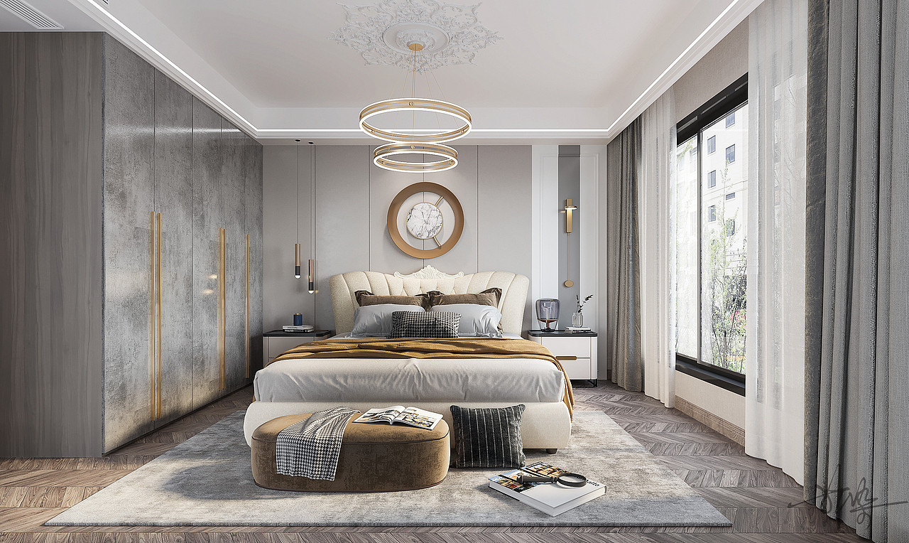 你认真生活的样子好美,沉溺现代轻奢空间