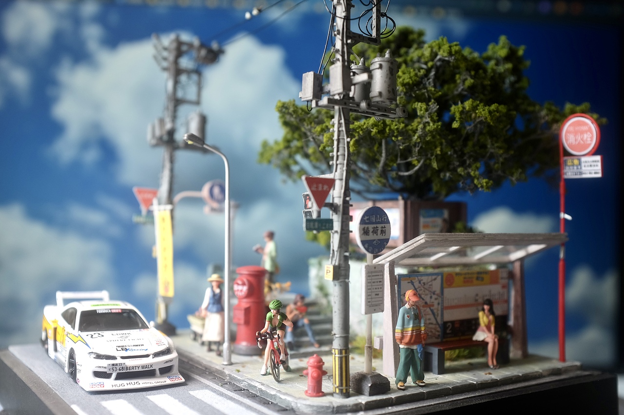 日式微缩街景1/64（图ZMzUxOTkxNDM2） - 其他 - 站酷设计师玩手工的饼哥原创素材 - 站酷ZCOOL