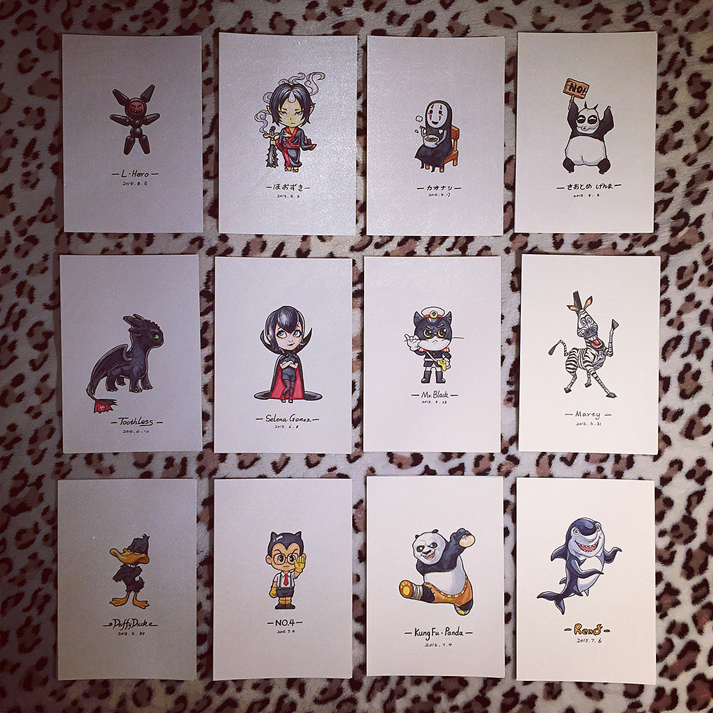 100张水彩小萌物（图ZNDExOTIzNjQ=） - 创作习作 - 站酷设计师wcstrong原创素材 - 站酷ZCOOL