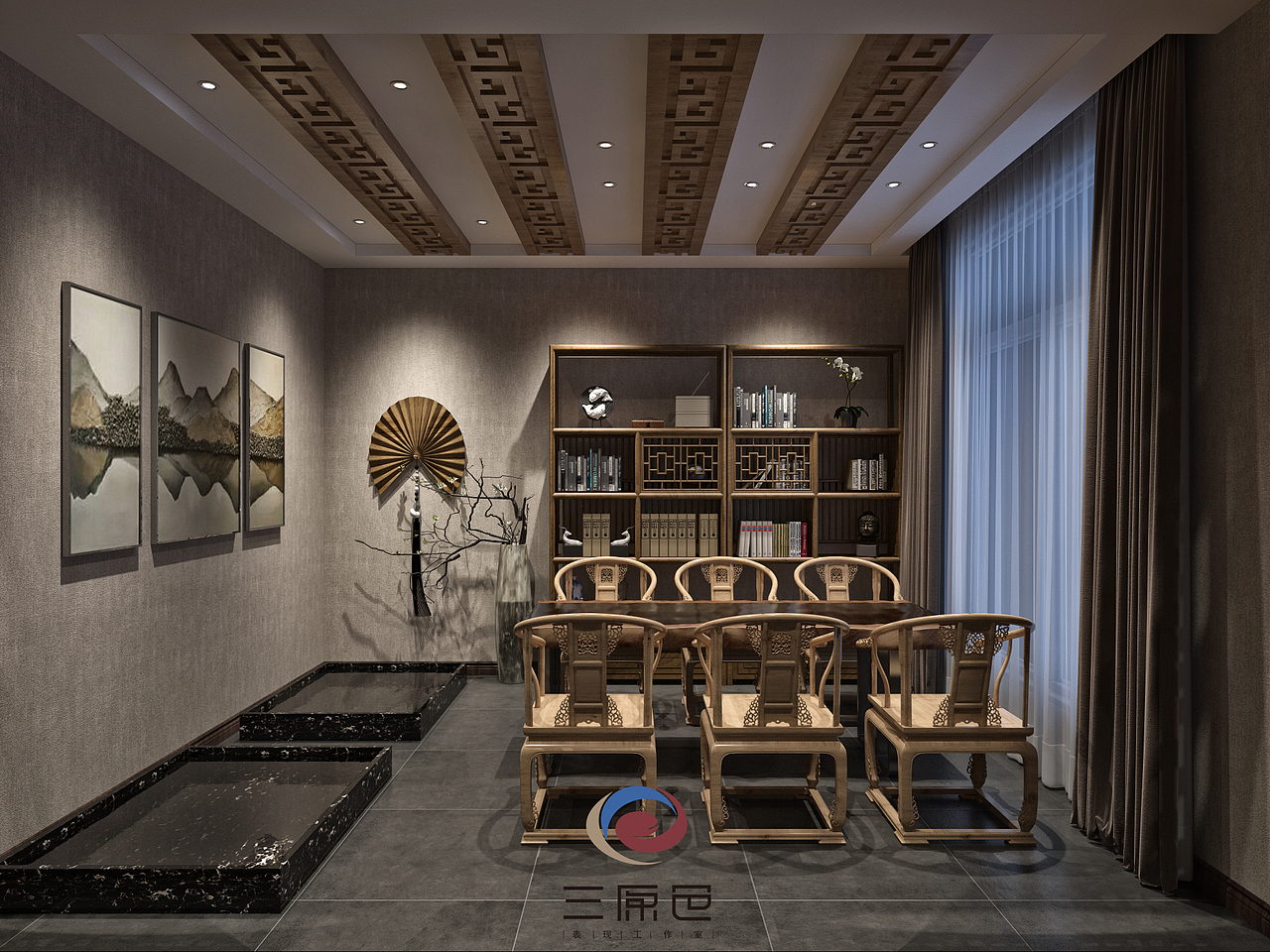 三原色工作室2017年部分表现作品！（图ZMTAzNjc5NDQ4） - 家装设计 - 站酷设计师YI念间原创素材 - 站酷ZCOOL