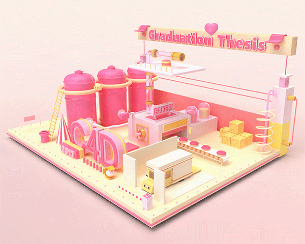 C4D作业加周练（图ZMTEyNjQ0MDky） - 其他三维 - 站酷设计师breadking原创素材 - 站酷ZCOOL