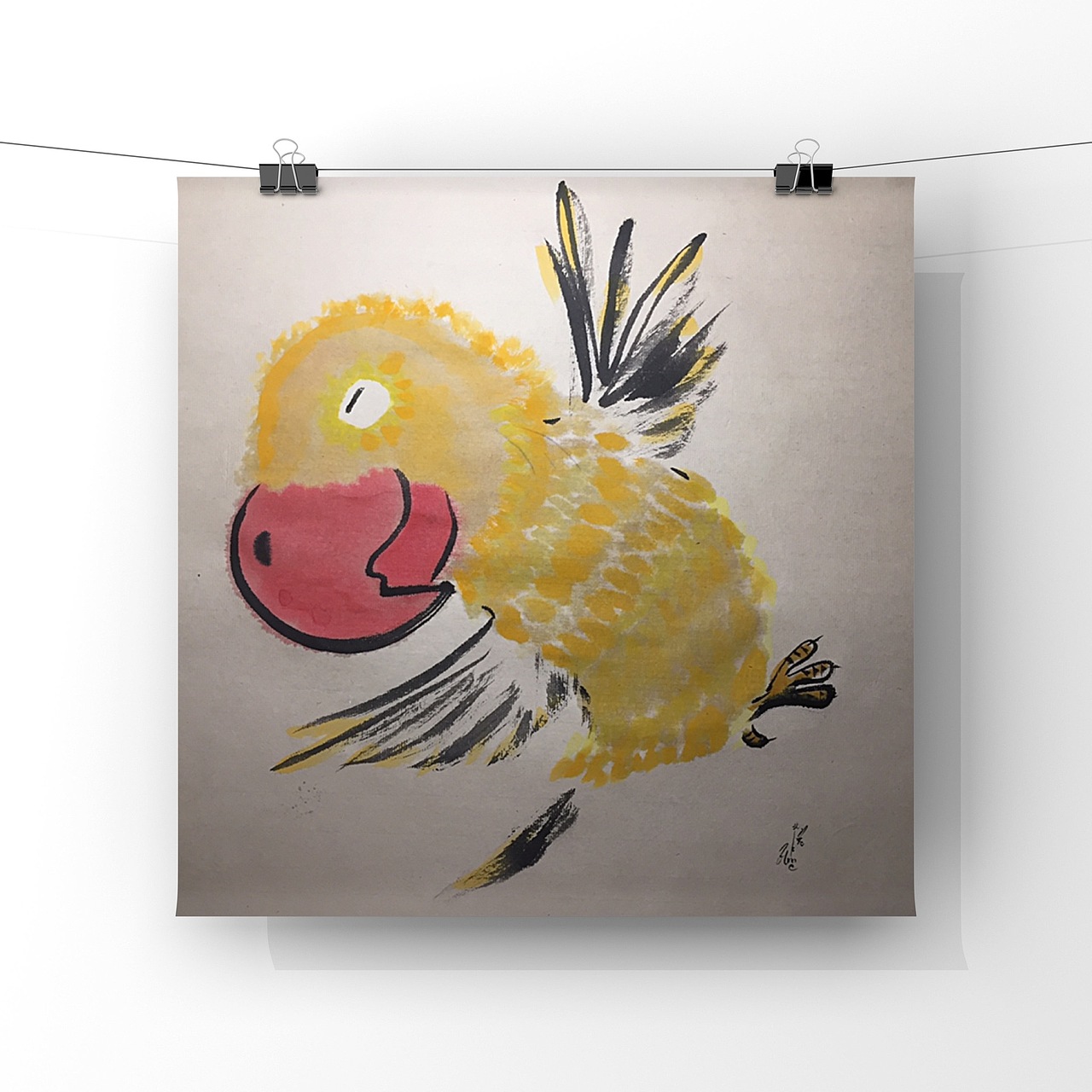 我是不一樣的國畫