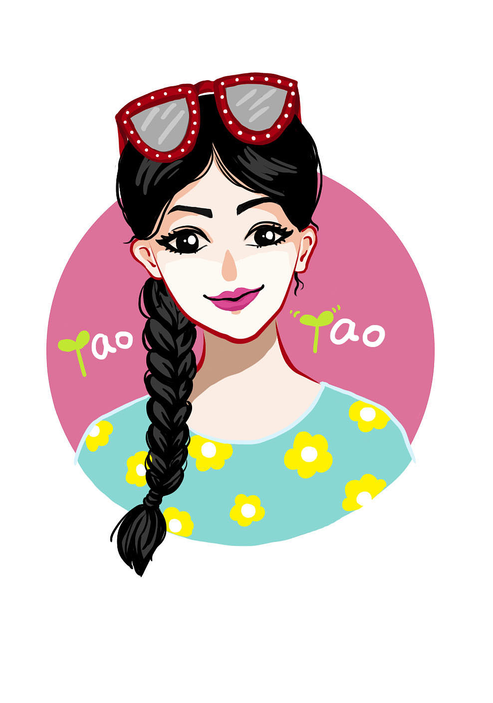 卡通肖像画|插画|新锐潮流插画|刘嘿嘿weme_原创作品-站酷zcool