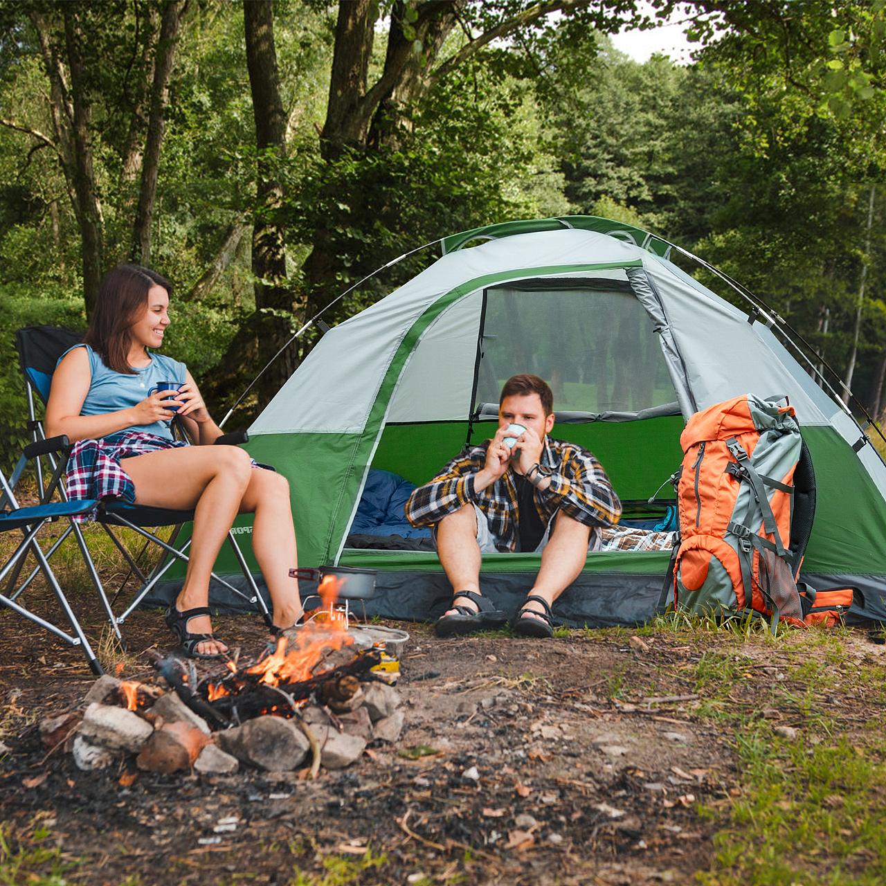 亚马逊-帐篷套图 / A+