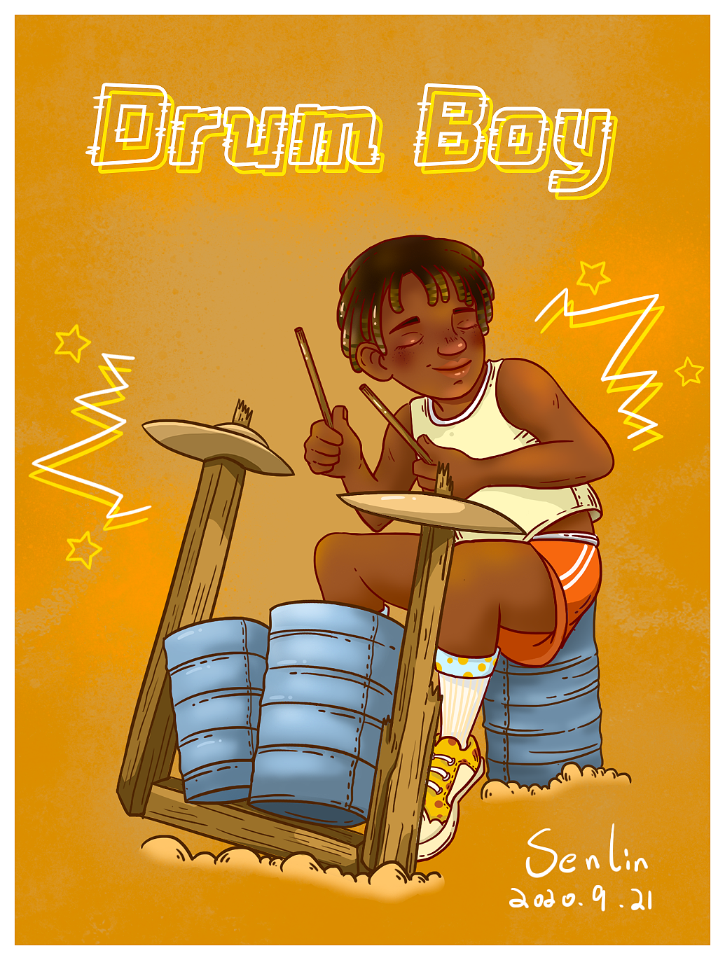drun boy（图ZMjI2MDYyMTcy） - 创作习作 - 站酷设计师哼丹耳冉原创素材 - 站酷ZCOOL