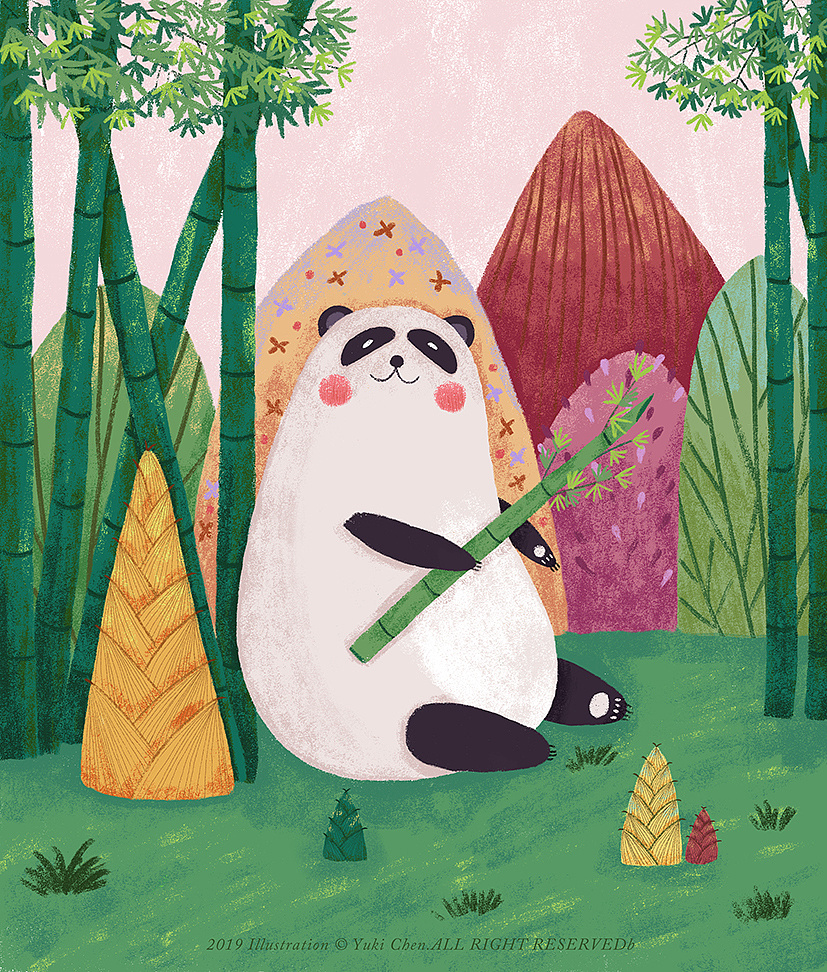 发现一只可爱的大熊猫n(*≥▽≤*)n