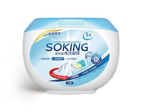 洗衣凝珠包装设计