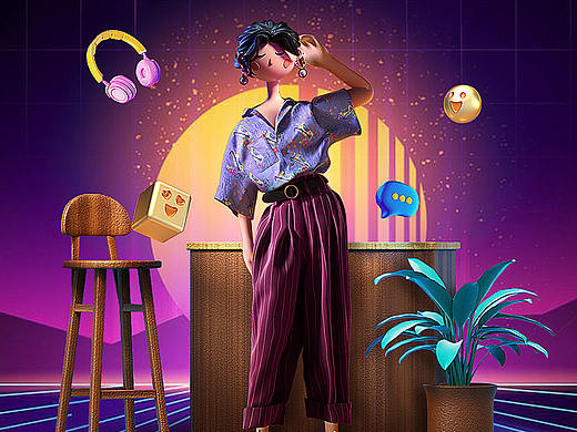 素材拼堆海报（个人主页-ZNTEyMzAxNzI=） - 宣传物料 - 站酷设计师封逸原创素材 - 站酷ZCOOL