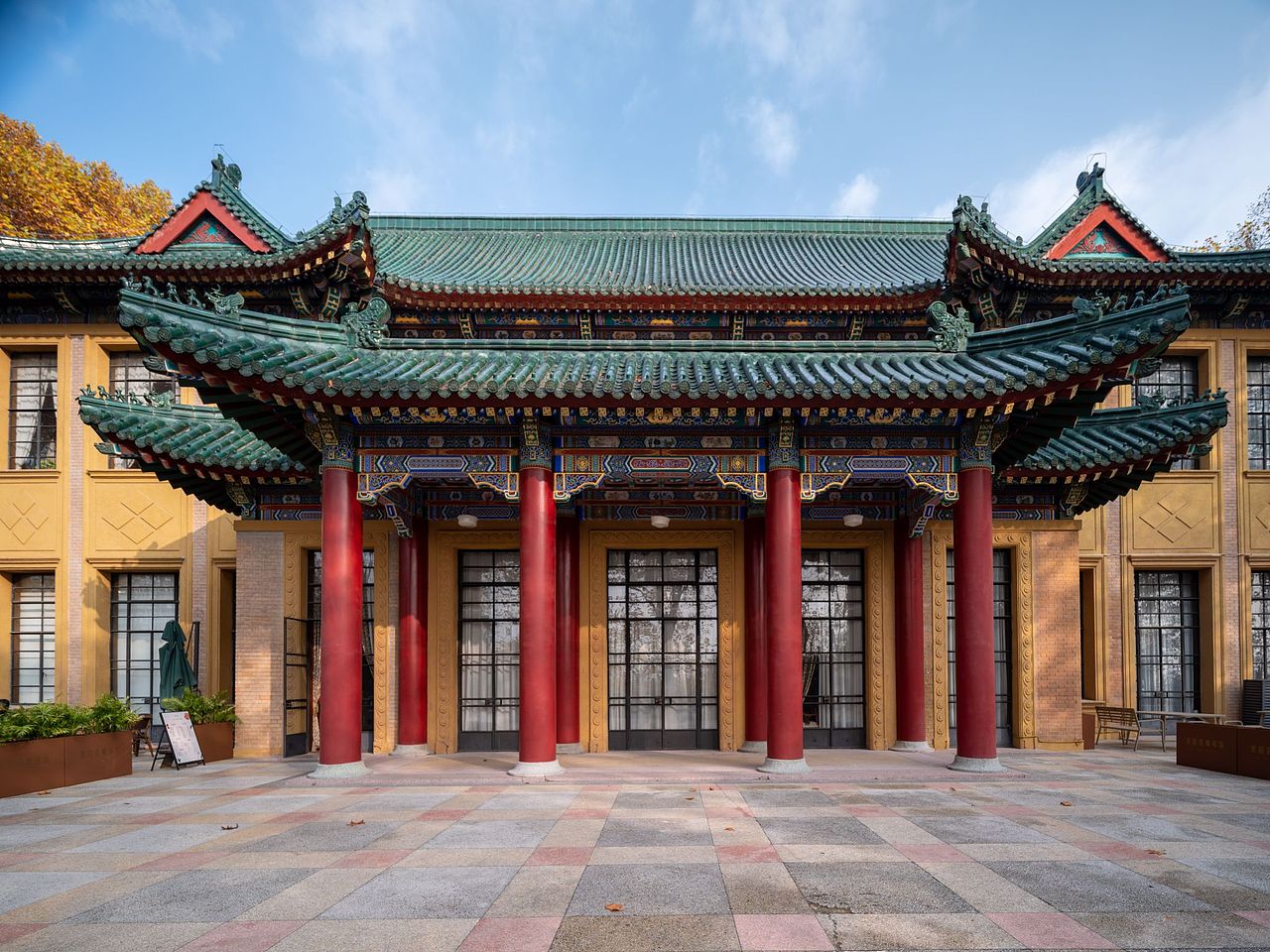 东郊风景区美龄宫（图ZMzI0MDEzMTQw） - 环境/建筑摄影 - 站酷设计师南京城市风光建筑原创素材 - 站酷ZCOOL