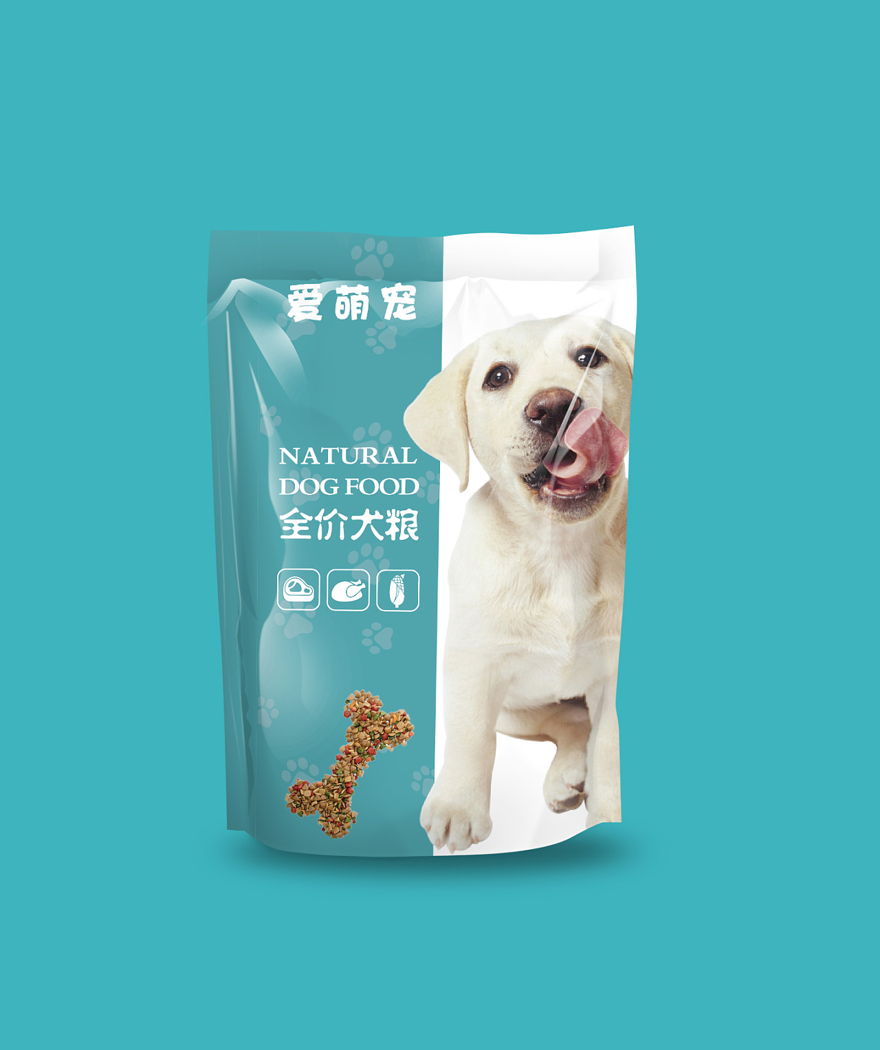 狗粮 食品 纸杯 包装设计