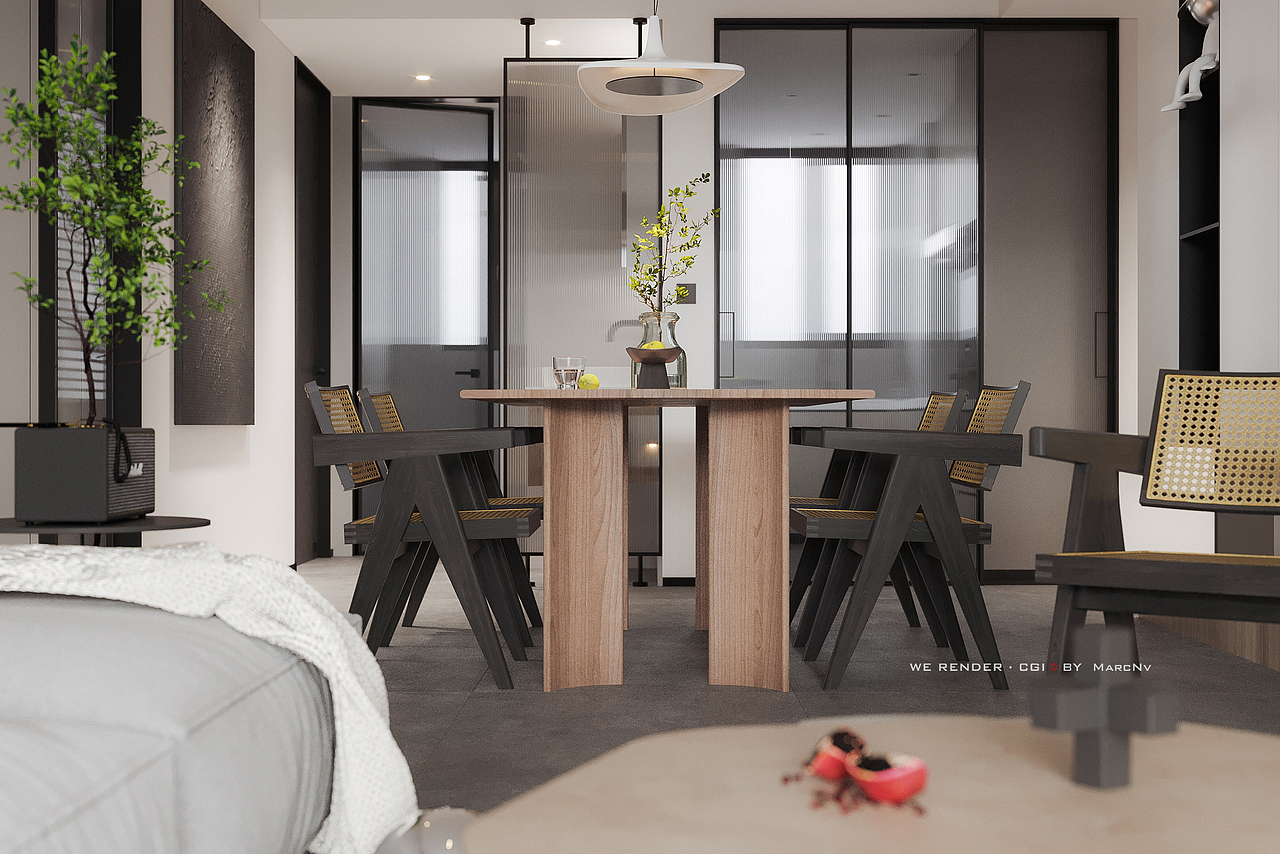 客餐厅 渲染练习