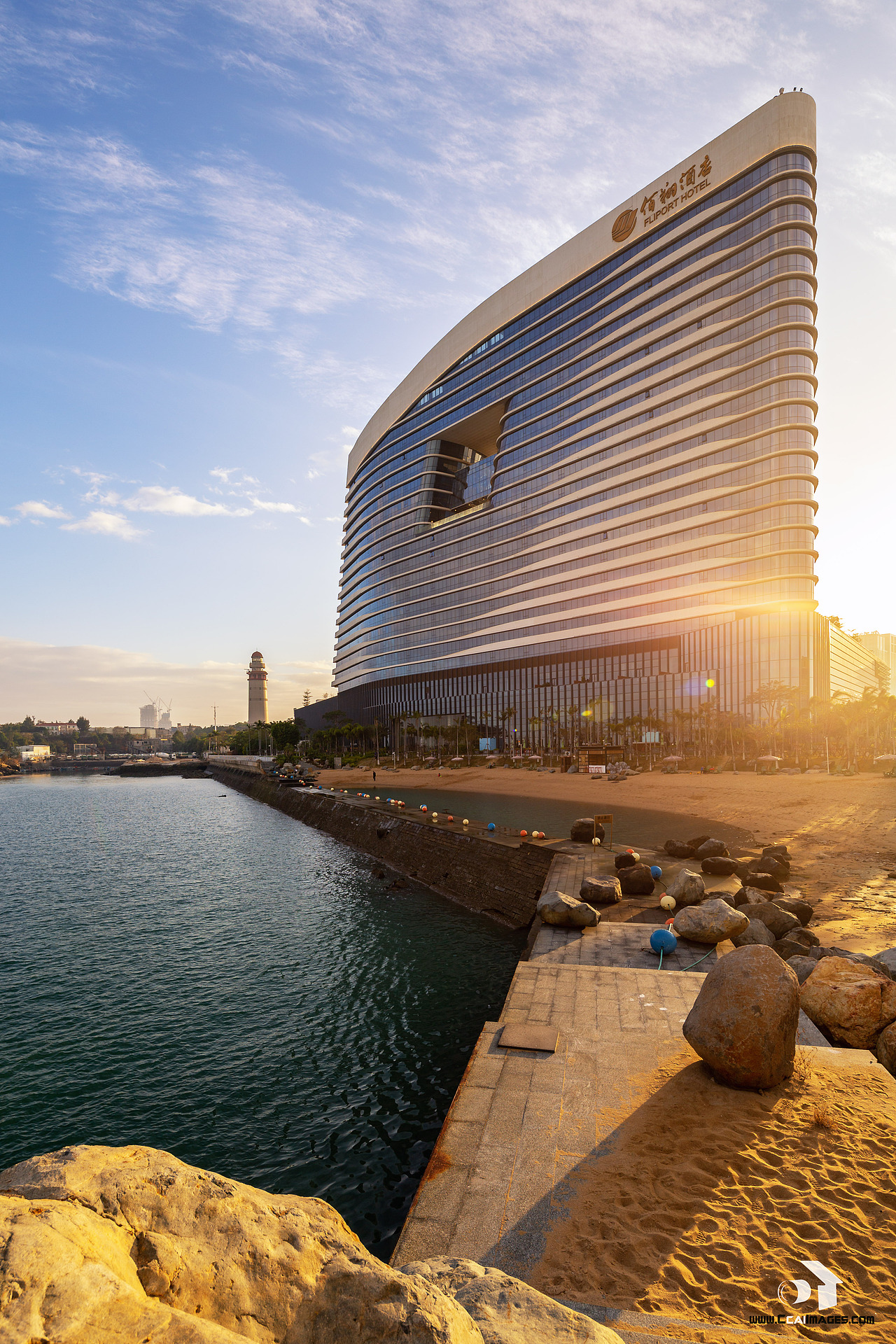 厦门佰翔五通酒店建筑外景wutongpliporthotel