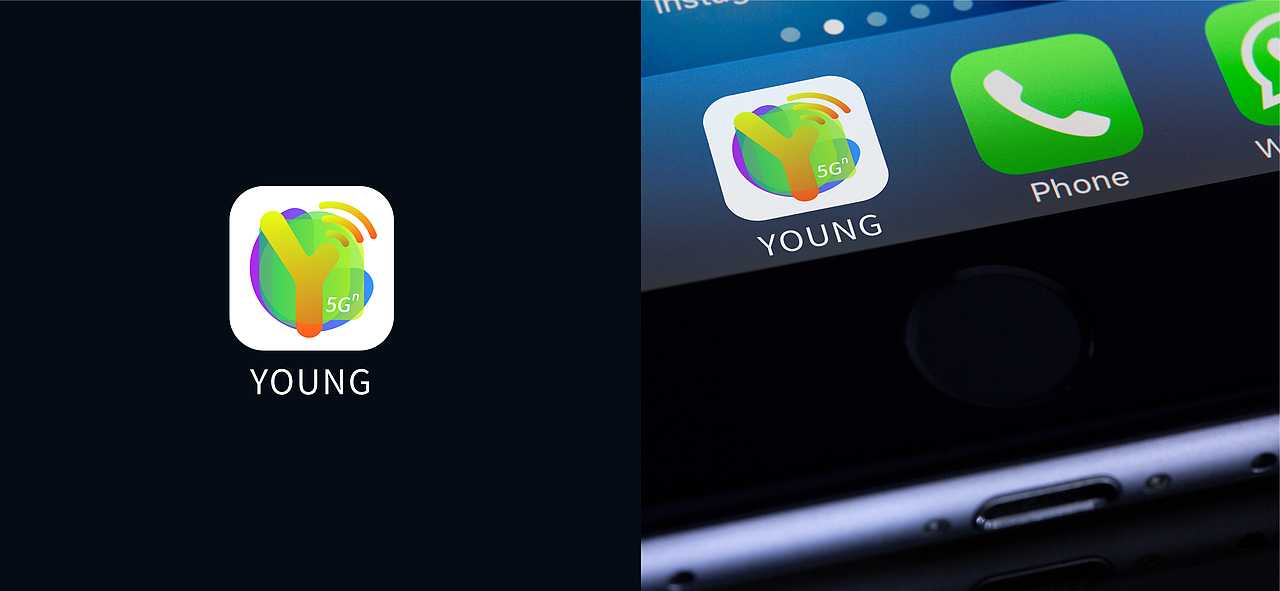 联通YOUNG——让年轻更出彩！（图ZMzA1MzEyNzY0） - Logo - 站酷设计师假花Jeka原创素材 - 站酷ZCOOL