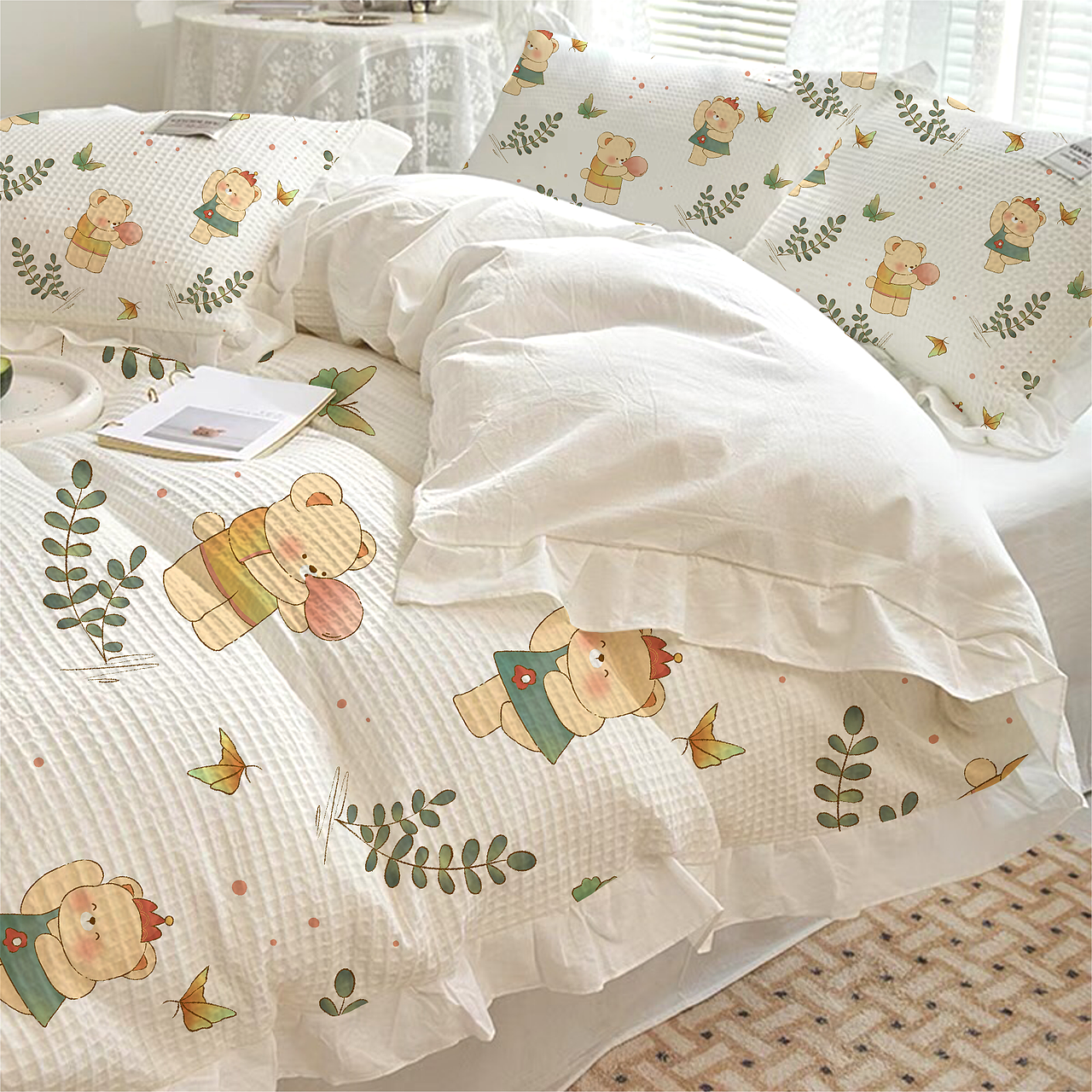 原创印花设计(快乐的小熊)