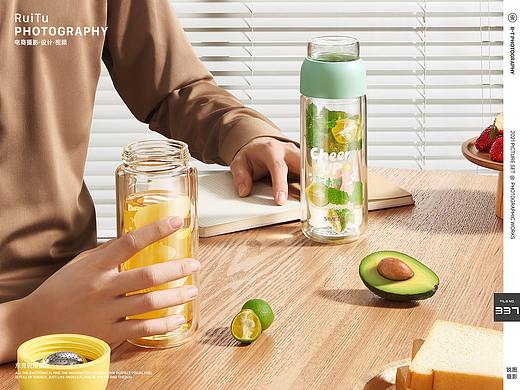水果茶玻璃水杯电商视频 | 东莞锐图摄影