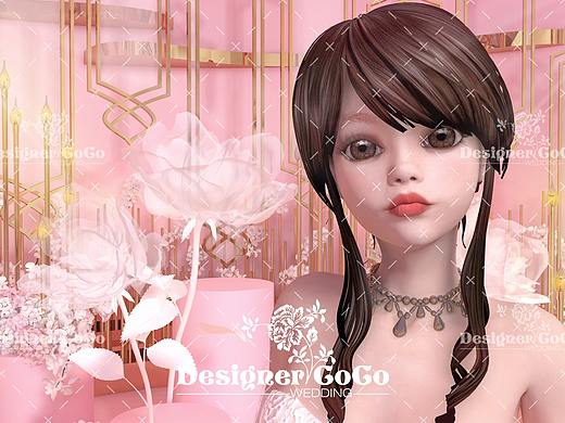 【3D婚礼设计】3D效果图
