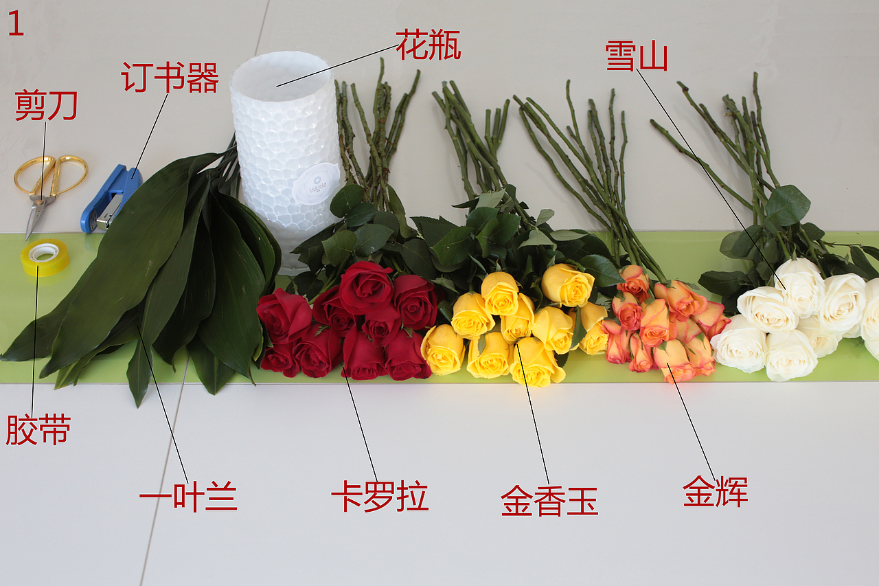DIY瓶插花制作 鲜花 生日花 宴会花 餐桌花 办公桌花 茶几花 书桌花(图ZNjUyOTUyOTY=) - 工艺品设计 - 站酷设计师李诗丹妮儿_花艺原创素材 - 站酷ZCOOL