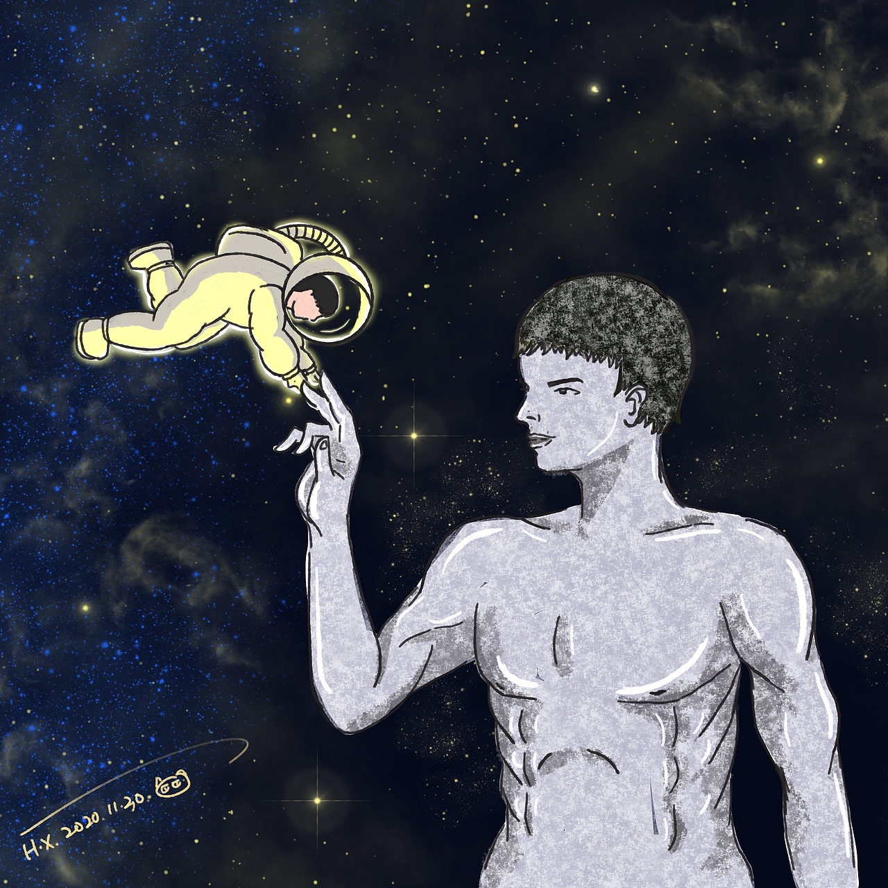 《You》（图ZMjMzNzM0NTky） - 创作习作 - 站酷设计师喃喃blackcat原创素材 - 站酷ZCOOL