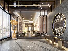 烧烤店+门头