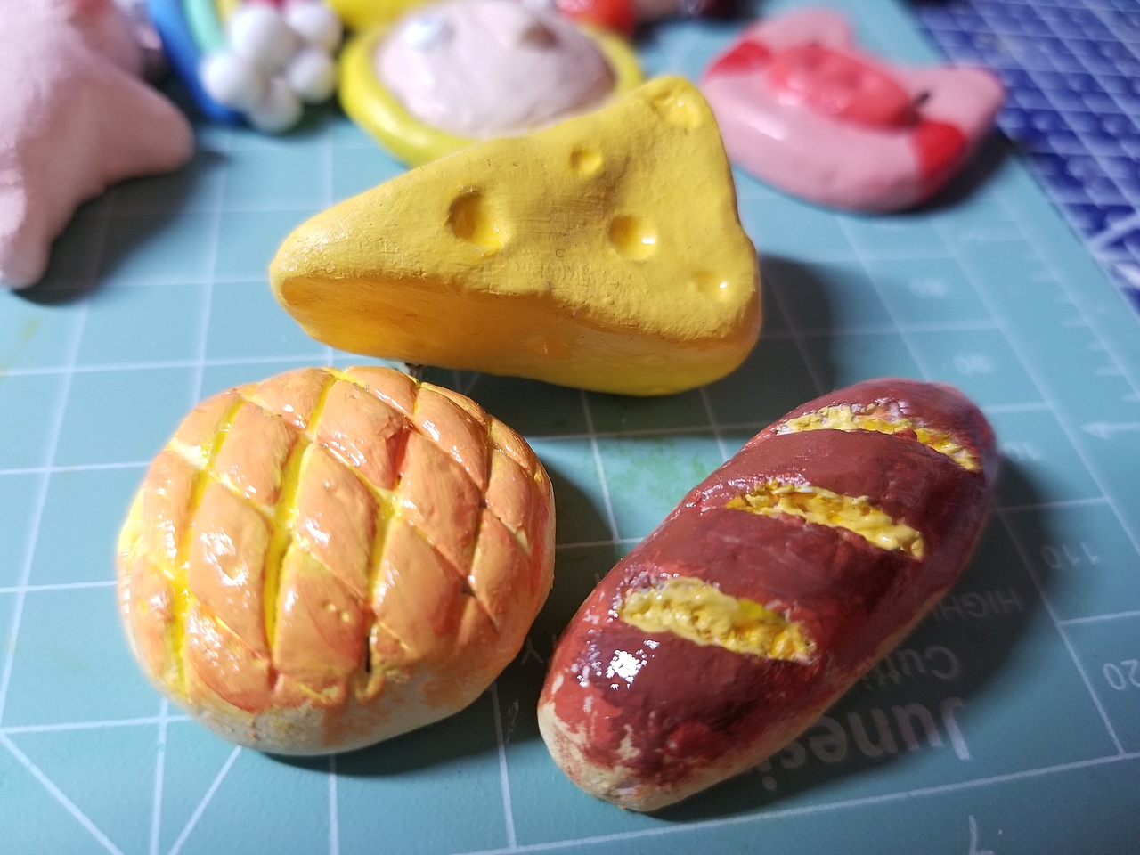 石塑粘土美食篇~太好吃了叭