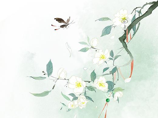 水淡绿，青浅浅
