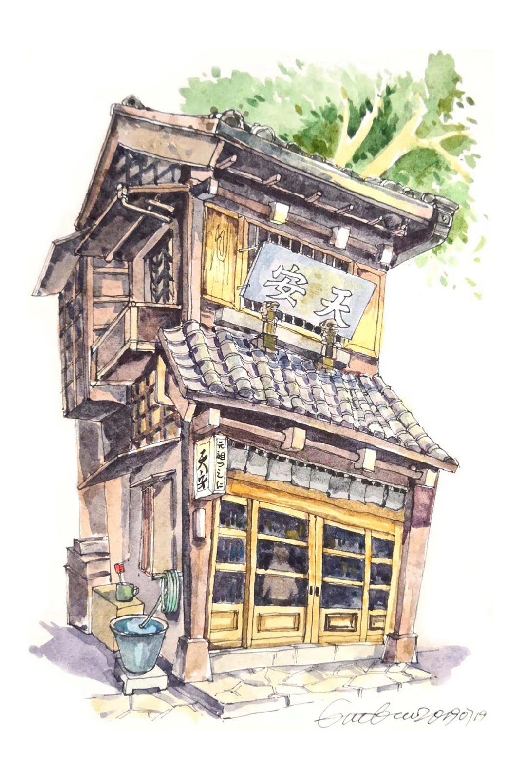 水彩练习作（图ZMTczNjA5ODQ4） - 创作习作 - 站酷设计师蝈蝈GooxIooven原创素材 - 站酷ZCOOL