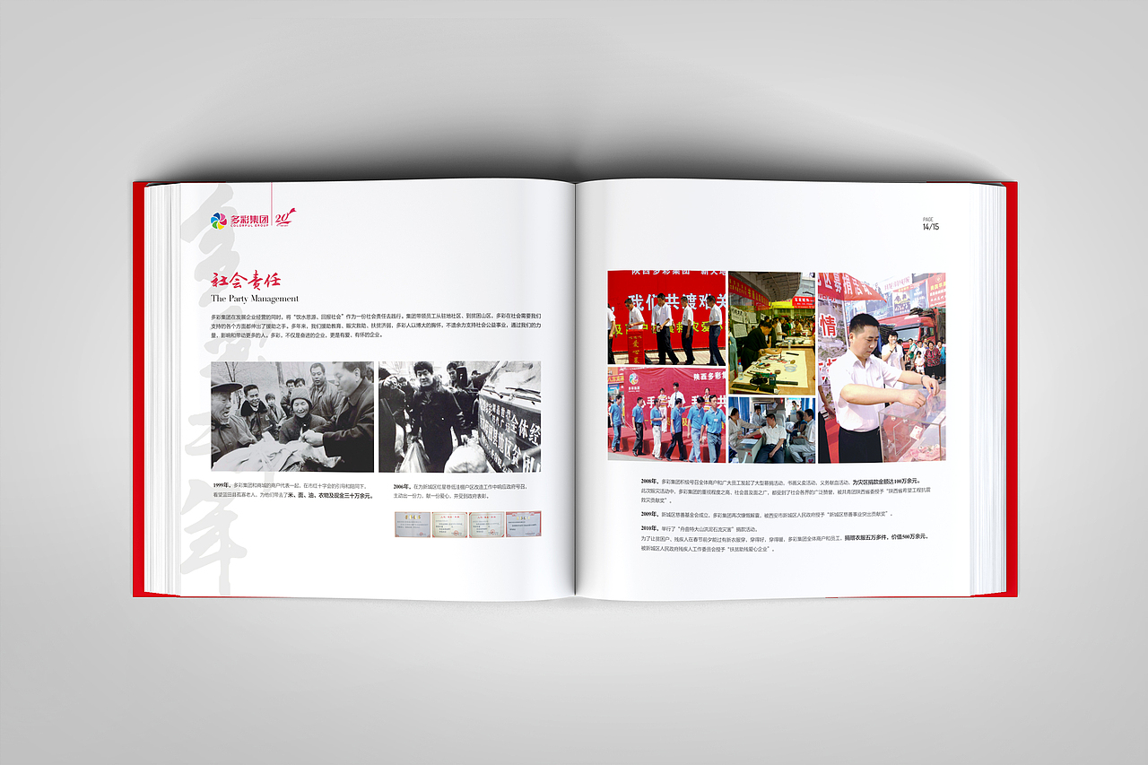 多彩集团/画册设计