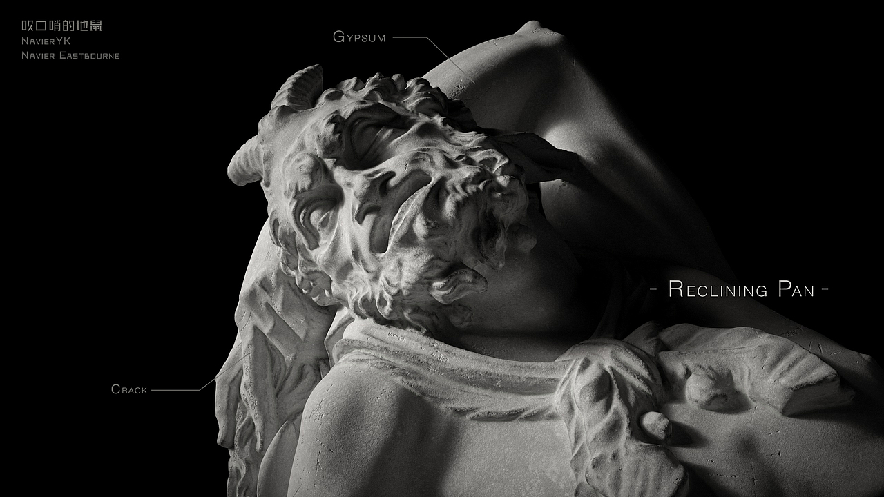Reclining Pan（图ZMjMwMjg4MzIw） - 人物/生物 - 站酷设计师吹口哨的地鼠YK原创素材 - 站酷ZCOOL