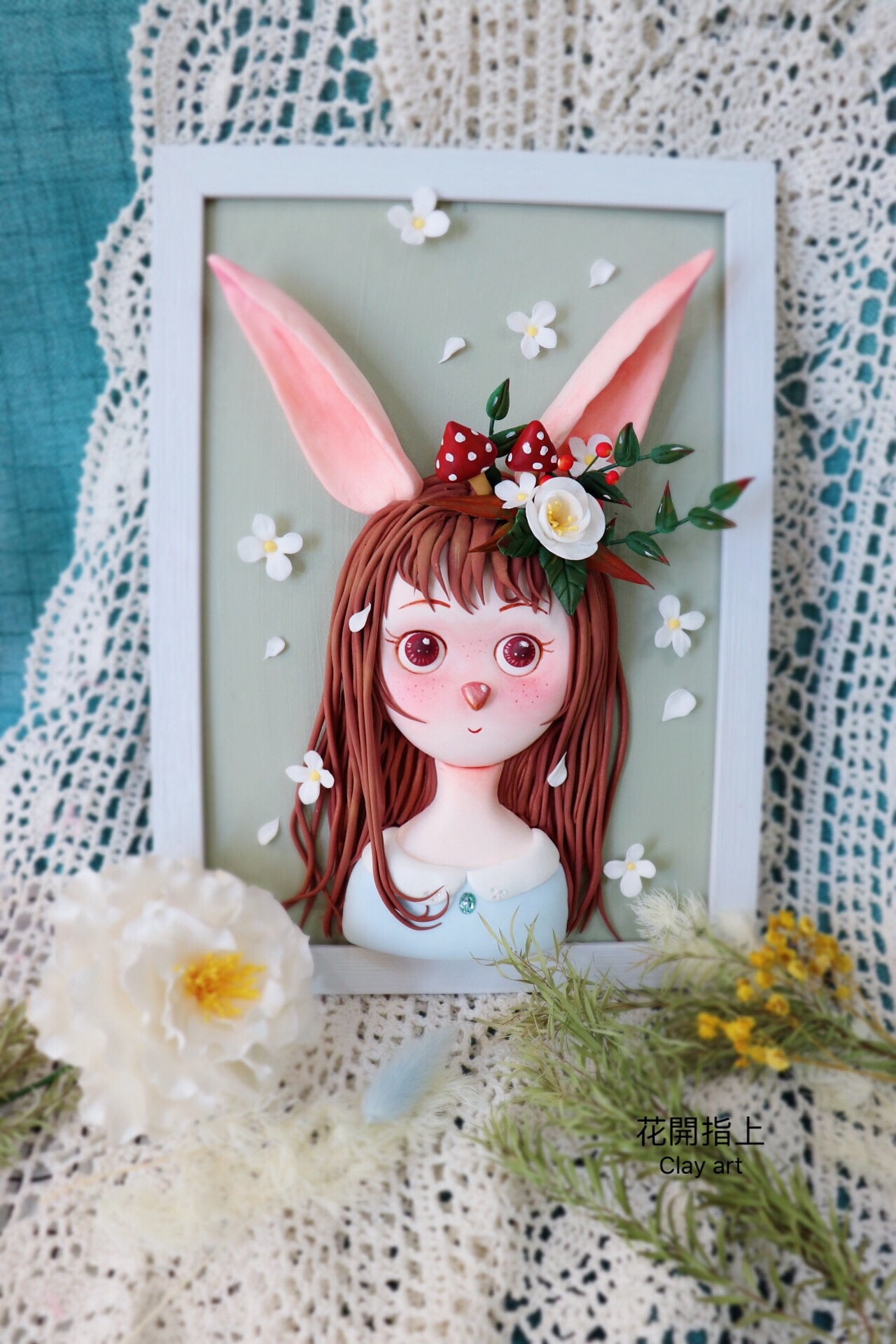 超轻粘土浮雕画