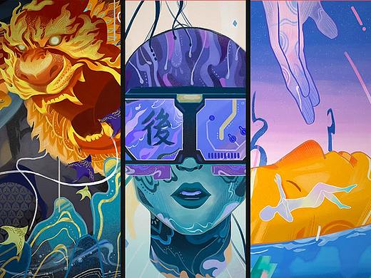 DEPRESSION-压抑（个人主页-ZNDQ4MTYxMDQ=） - 创作习作 - 站酷设计师Davinci1043原创素材 - 站酷ZCOOL