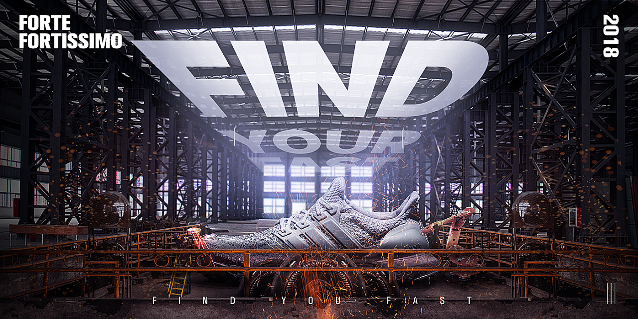 运动鞋工业风格合成海报|平面|海报|张小花的花 - 原创作品 - 站酷 (z