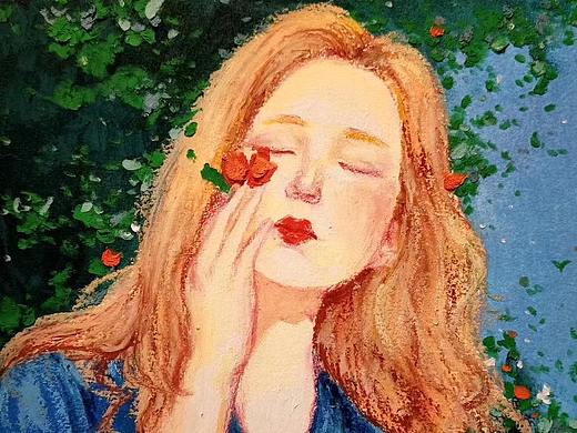 【油畫棒】好天氣（個人主頁-ZNDI2NDM5NDg=） - 繪畫 - 站酷設(shè)計師Palette潘Sir原創(chuàng)素材 - 站酷ZCOOL