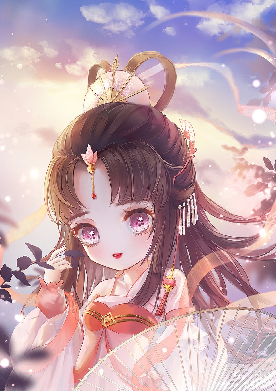 古风半身（图ZMTc5NTc1NDA0） - 商业插画 - 站酷设计师Z55192524原创素材 - 站酷ZCOOL