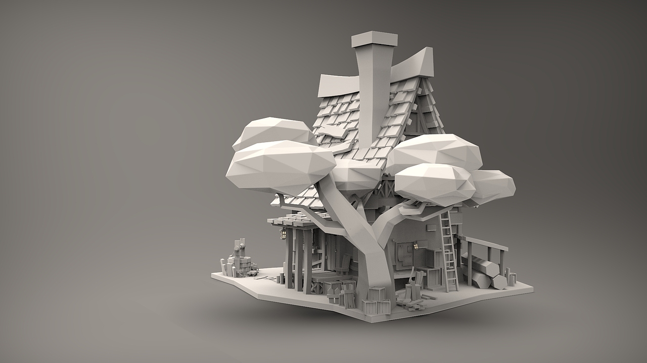 小房几（图ZMjAyMjAwMzg0） - 建筑/空间 - 站酷设计师HAKULAA原创素材 - 站酷ZCOOL