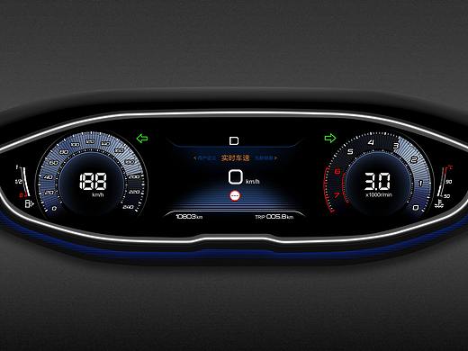 原创设计汽车仪表UI商用平面设计