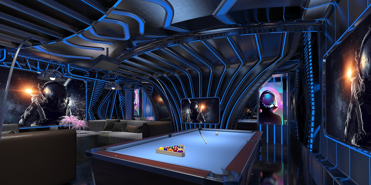 派對KTV設(shè)計(jì)（圖ZMzEzMzA2MjU2） - 商業(yè)空間設(shè)計(jì) - 站酷設(shè)計(jì)師維生素西原創(chuàng)素材 - 站酷ZCOOL