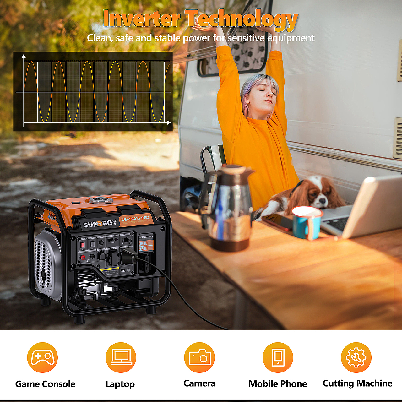 亚马逊开架变频发电机