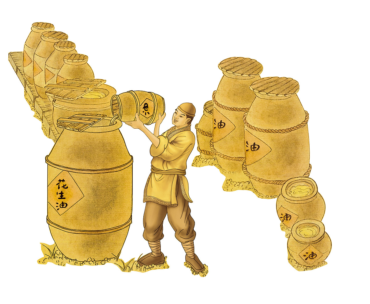 金龙鱼 胡姬花古法花生油 案例分享（图ZMjU2NjEwNzI0） - 品牌 - 站酷设计师奥尚美品牌设计原创素材 - 站酷ZCOOL