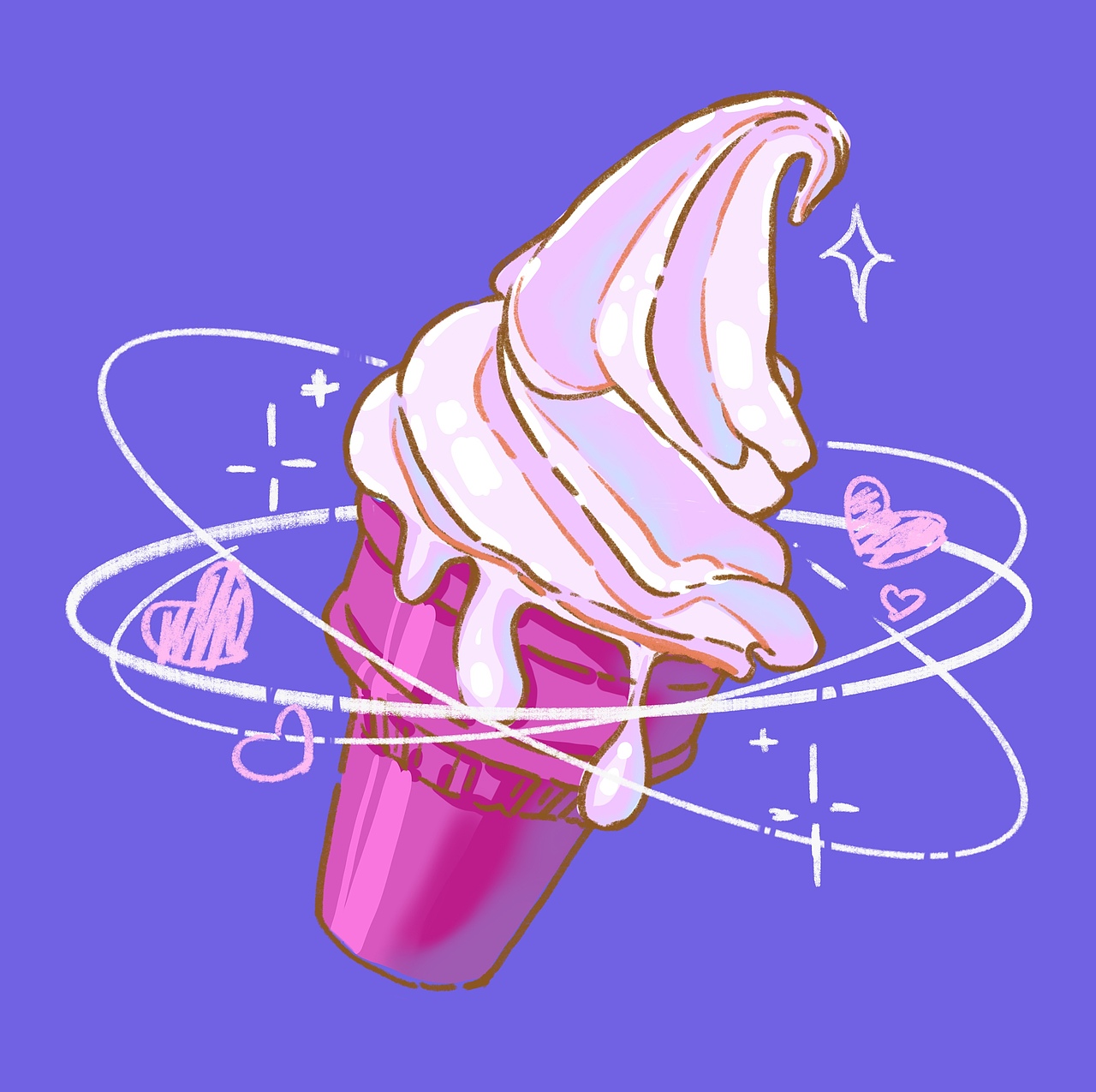情侣头像（图ZMjY2NzgxMzY0） - 艺术插画 - 站酷设计师挖挖小盆友原创素材 - 站酷ZCOOL