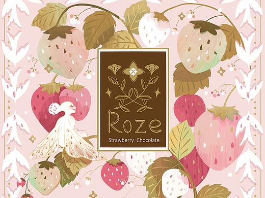 Roze 巧克力包装