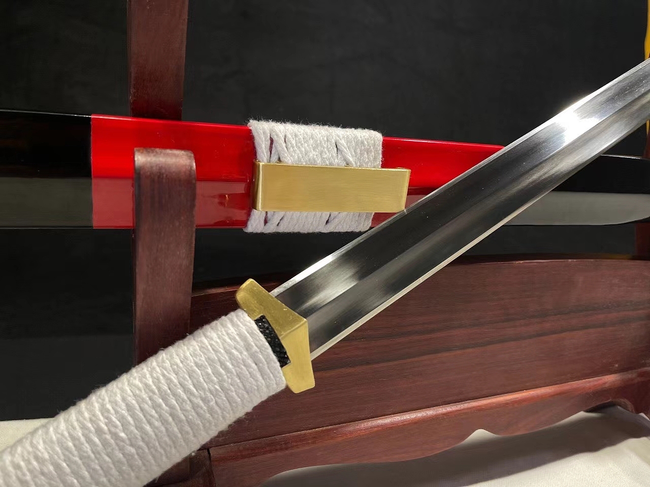 马王堆复古瓦面汉剑(自炼钢级别)