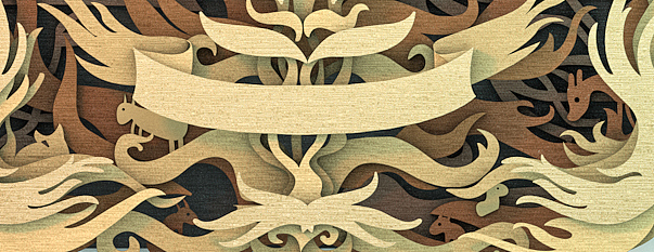 纸雕C4D建模（图ZNTUwNzE5MzY=） - 其他三维 - 站酷设计师树鱼品牌设计原创素材 - 站酷ZCOOL