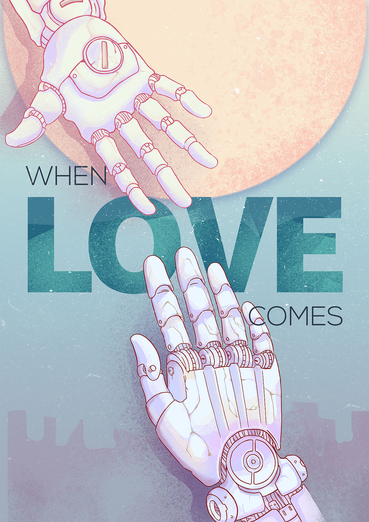 毕设动画海报whenlovecomes