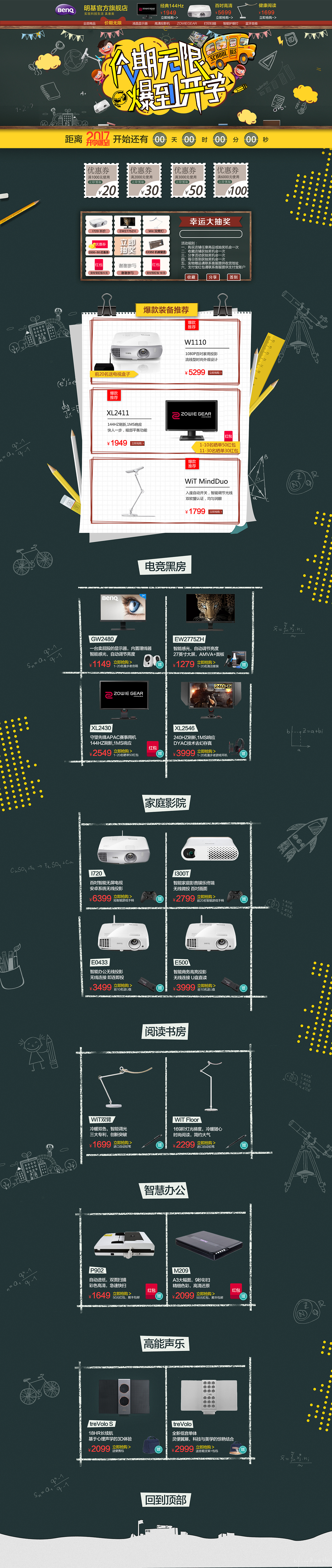 一张普普通通的电商页面